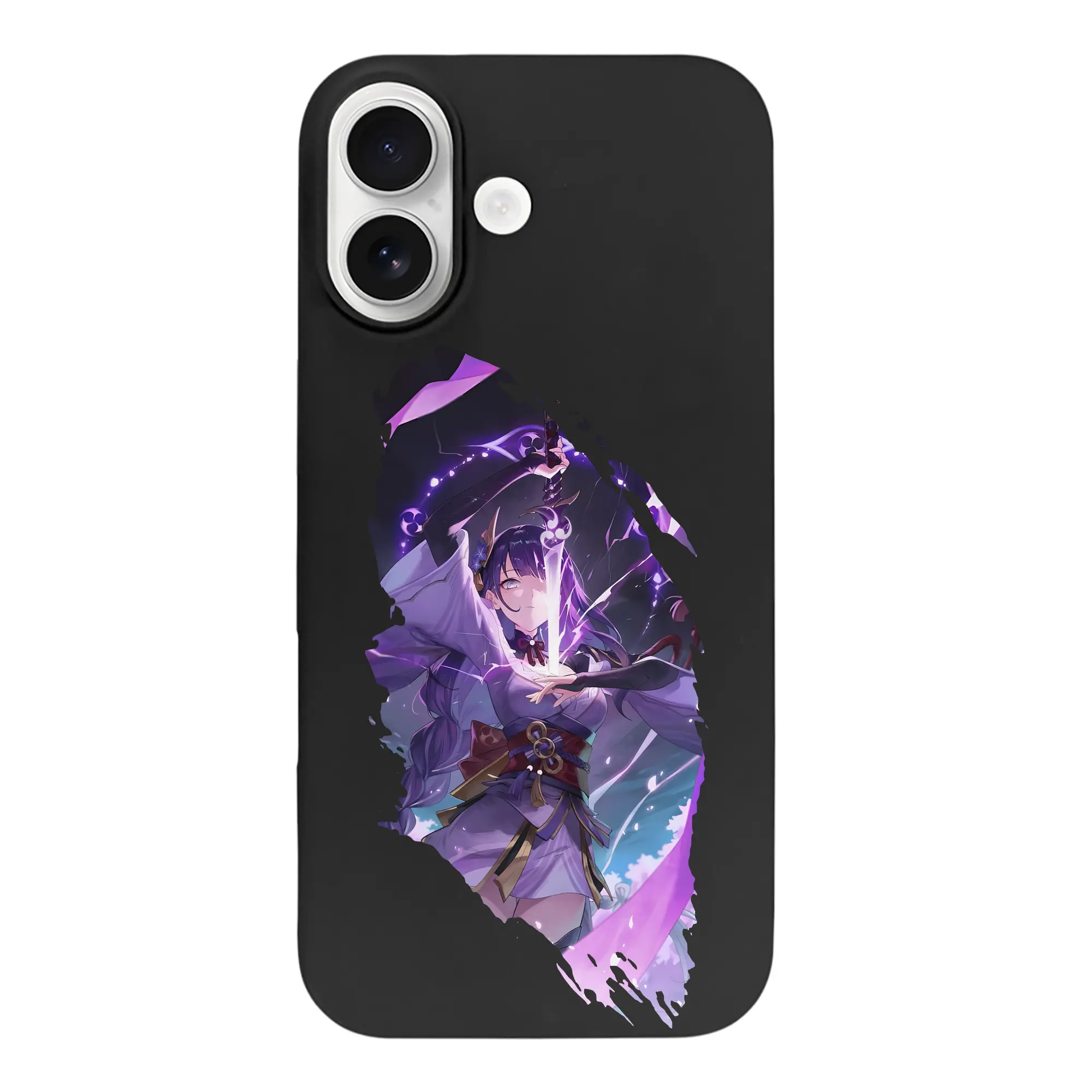 原 神 グッズ 雷電将軍 - iPhone 17 シリーズ シリコンケース 薄型 耐衝撃 指紋防止 ソフトタッチカバー 精密フィット 傷防止 保護ケース iPhone 17/17 Air/17 Pro/17 Pro Max 対応